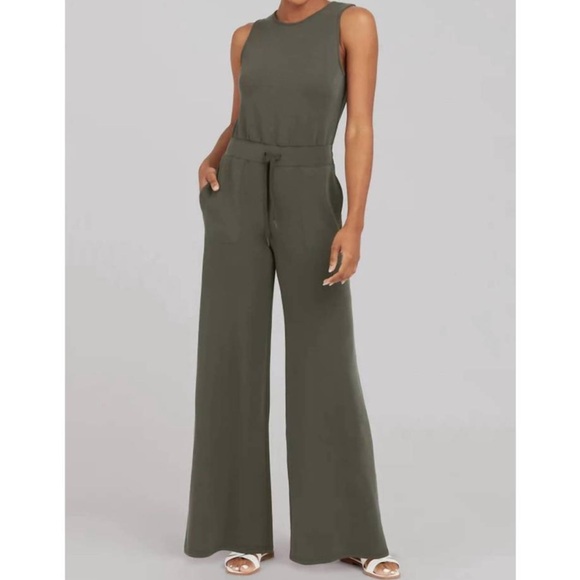 Spanx AirEssentials Jumpsuit in dark palm - Picture 1 of 9